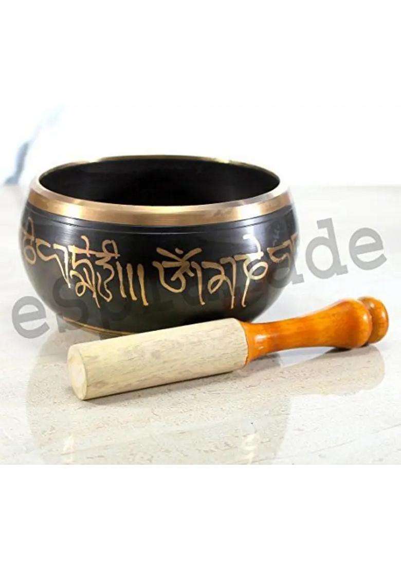 Tibetan Buddhist Prayer Meditation Singing Bowl With Striker Stick - Indya