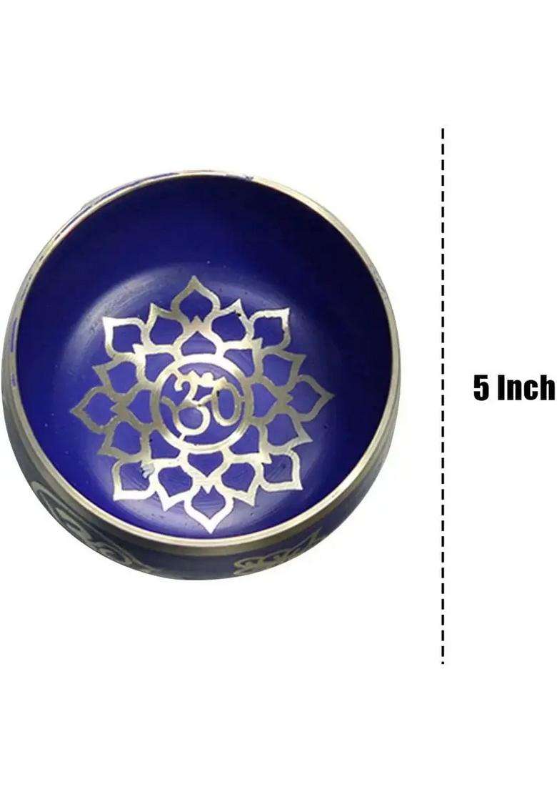 7 Chakra Tibetan Singing Bowl Buddhist Prayer Instrument With Stick - Indya