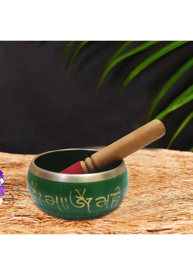 Brass Tibetan Sound Therapy Singing Bowl For Meditation & Healing - Indya