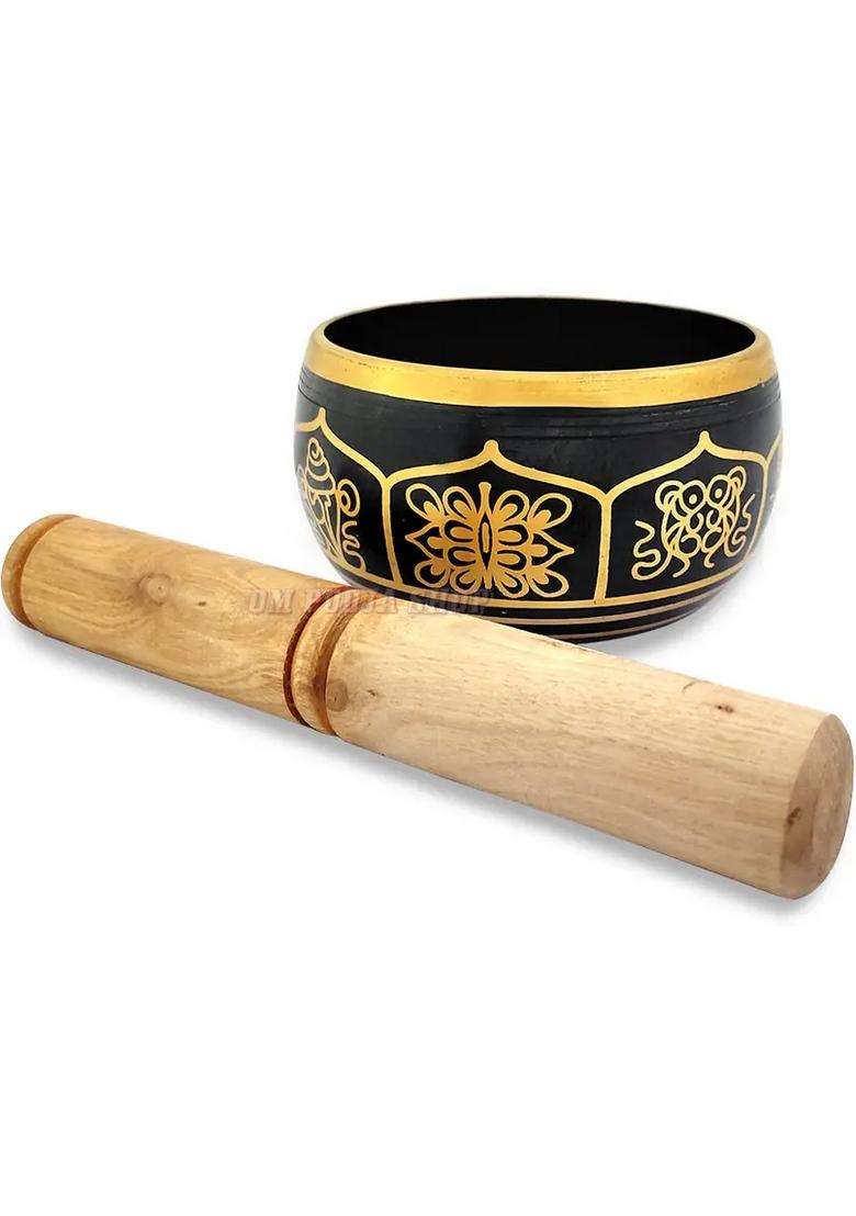 Buddha Blessing Tibetan Singing Bowl 4 Inch For Meditation - Indya