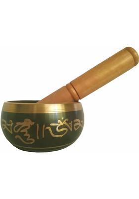 Brass Tibetan Singing Bowl For Meditation & Sound Therapy
