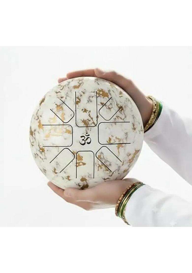 Steel Tongue Drum Hapi Drum Set For Meditation & Music Therapy - Indya