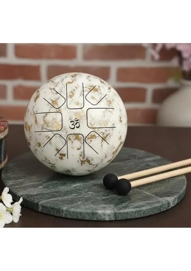 Steel Tongue Drum Hapi Drum Set For Meditation & Music Therapy - Indya
