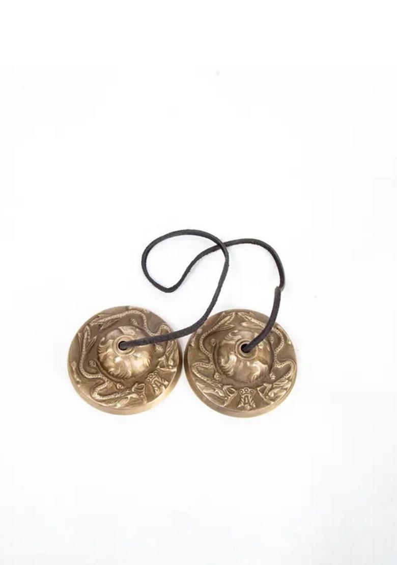 Tingsha Bell Ethnic Musical Instrument For Meditation & Healing - Indya