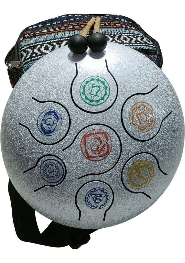 Steel Tongue Drum Hapi Drum Set For Meditation & Music - Indya