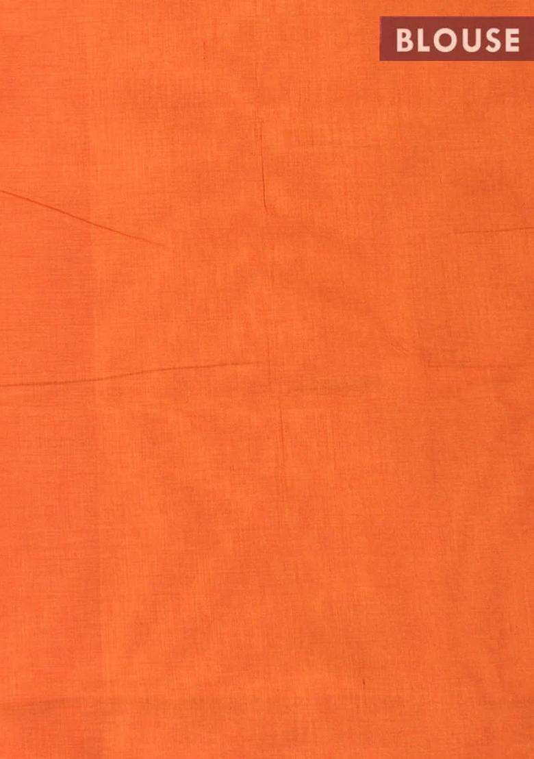 Coimbatore Cotton Yellow Emboss Saree With Thread Woven Border With Traditional Woven Design For Women - Indya