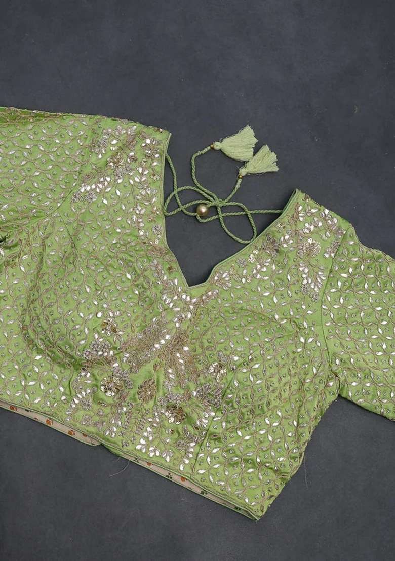 Tissue Silk Saree Light Green With Allover Silver Gold Zari Weaves And Zari Woven Border With Traditional Woven Design For Women - Indya