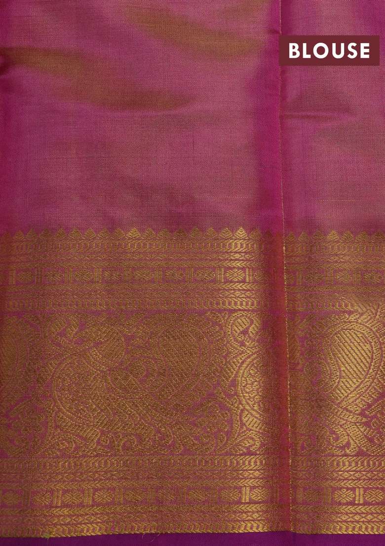 Pochampally Tissue Silk Saree Pink Shade With Allover Ikat Weaves And Annam Zari Woven Border With Traditional Woven Design For Women - Indya
