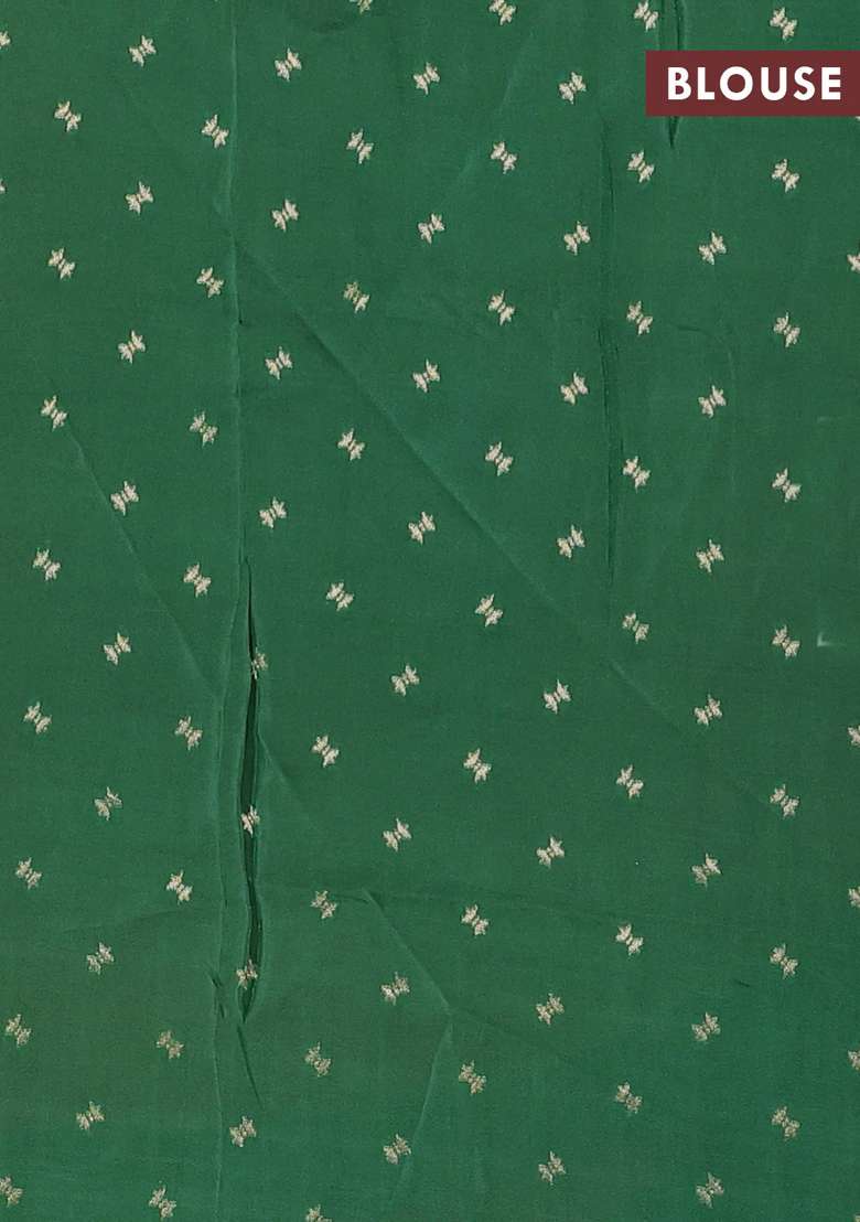 Orange Pink Semi Mysore Silk Saree With Traditional Woven Design For Women - Indya