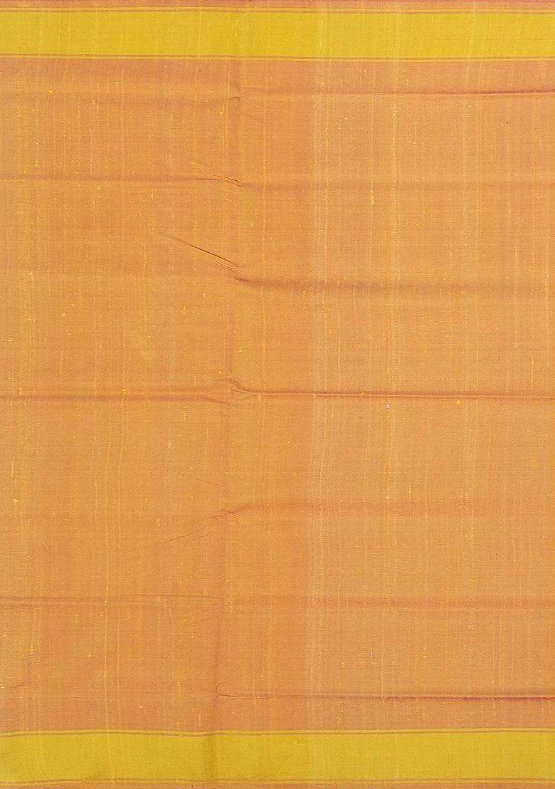 Pink Handloom Ikat Dupion Silk Saree With Mango Motifs Pink With Printed Design For Women - Indya