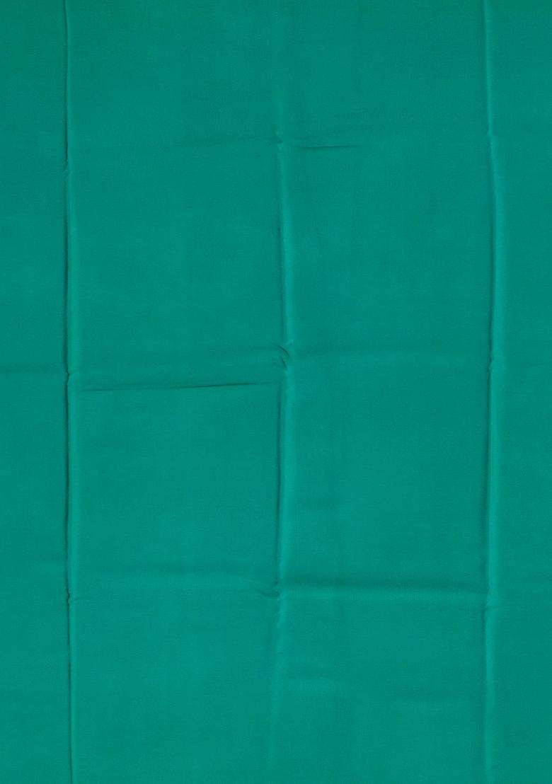Off White Woven Chiffon Silk Saree With Printed Floral Motifs Off White For Women - Indya