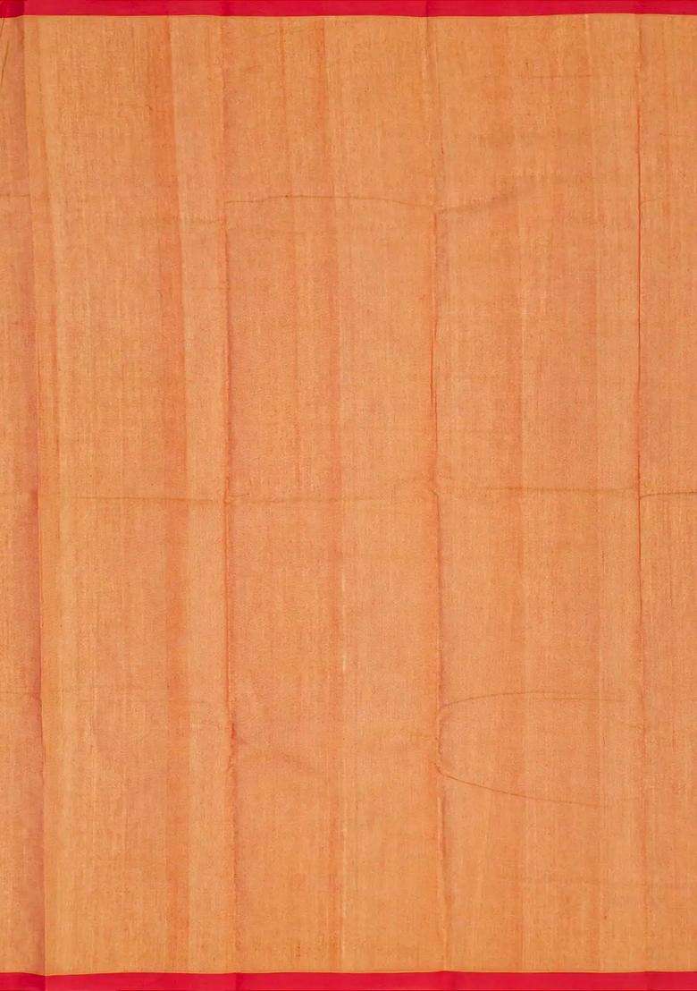 Mustard Handloom Kanchi Cotton Saree With Gandaberunda Buttas With Buttas And Brocade Design For Women - Indya