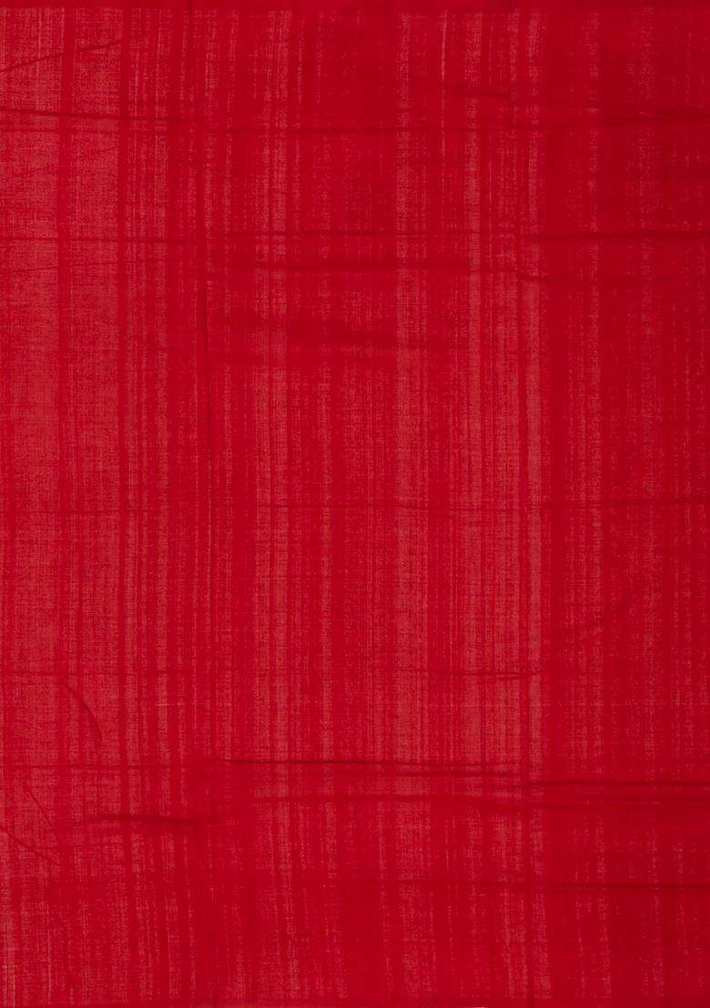 Sea Green Handwoven Orissa Cotton Saree With Tie Dye Triangle Motifs With Printed Design For Women - Indya