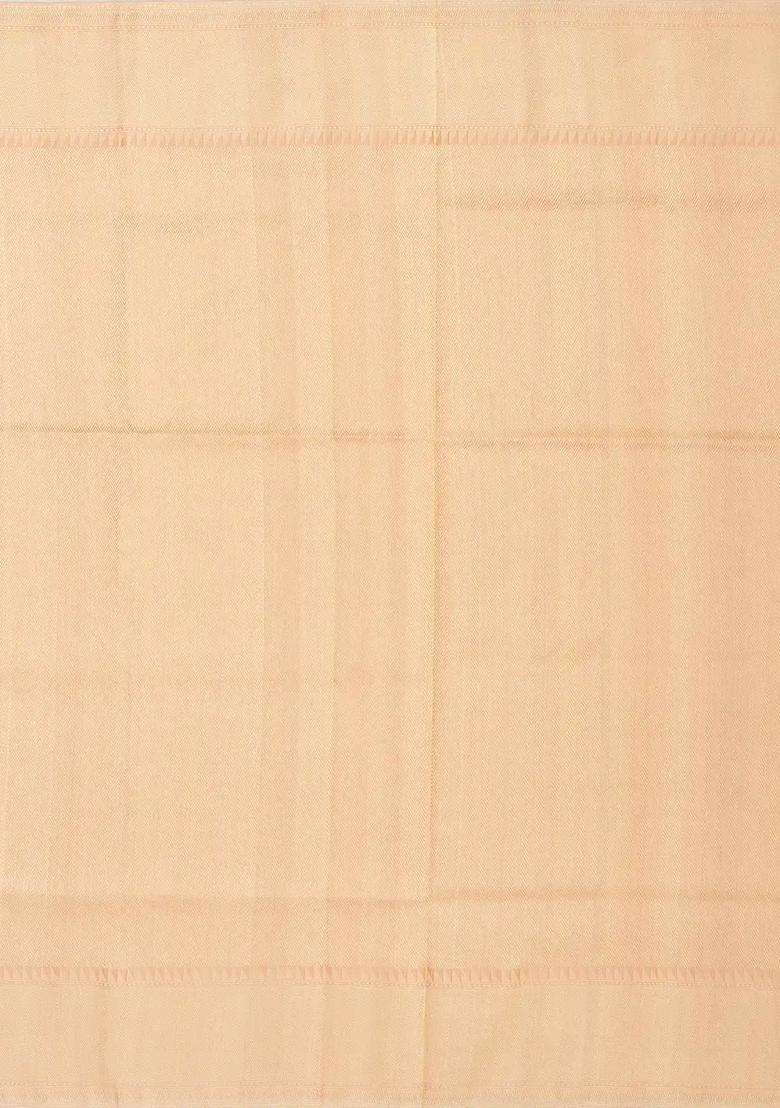 Multi Colour Handloom Banarasi Rangkat Silk Saree With Floral Motifs With Buttas And Brocade Design For Women - Indya