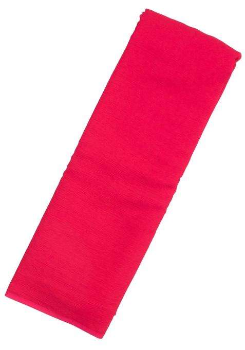 Hot Pink Woven Mysore Silk Crepe Saree With Contrast Blouse With Traditional Woven Design For Women