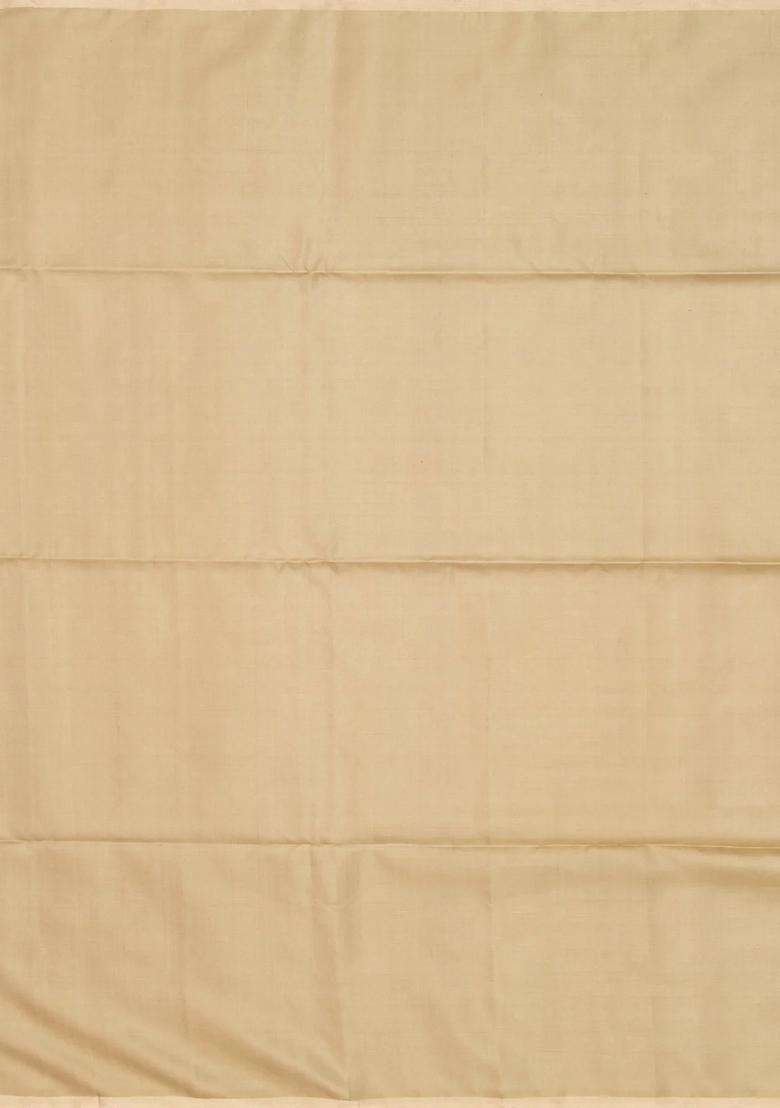 Magenta Handloom Soft Silk Organza Saree With Stripes Contrast Pallu With Buttas And Brocade Design For Women - Indya