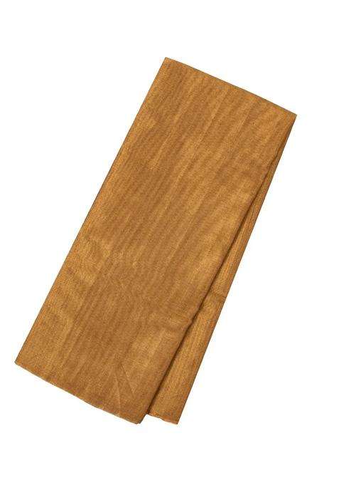 Peach Gold Handloom Chanderi Partly Tissue Cotton Saree With Traditional Woven Design For Women