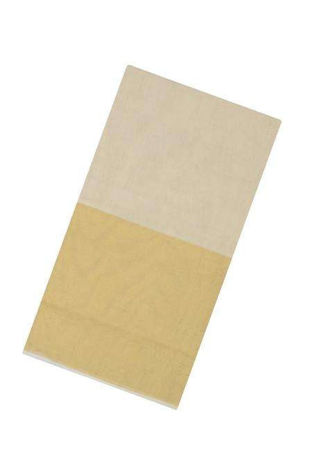 Off White Handloom Kerala Cotton Saree With Evening Morning Border With Traditional Woven Design For Women