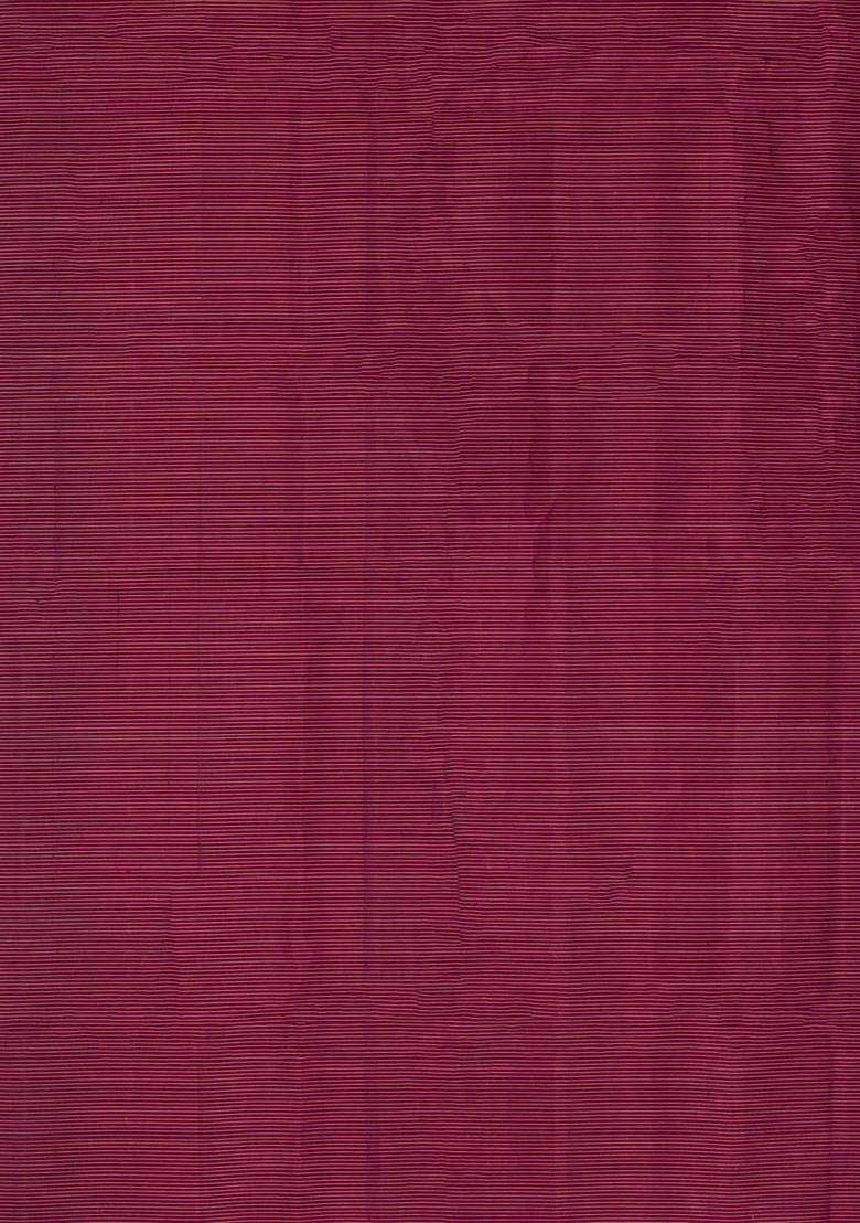 Dark Green Handloom Soft Silk Saree With Zari Stripes Buttas With Buttas And Brocade Design For Women - Indya