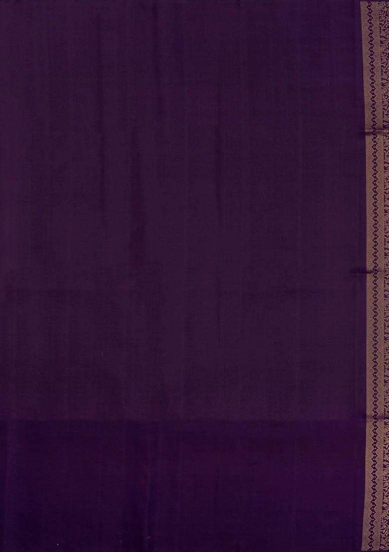 Rust Handloom Soft Silk Saree With Floral Motifs With Buttas And Brocade Design For Women - Indya