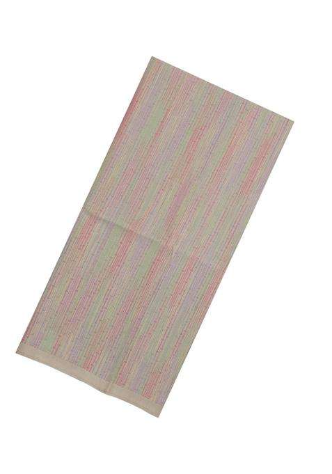 Taupe Handloom Soft Silk Saree With Meena Floral Motifs With Buttas And Brocade Design For Women