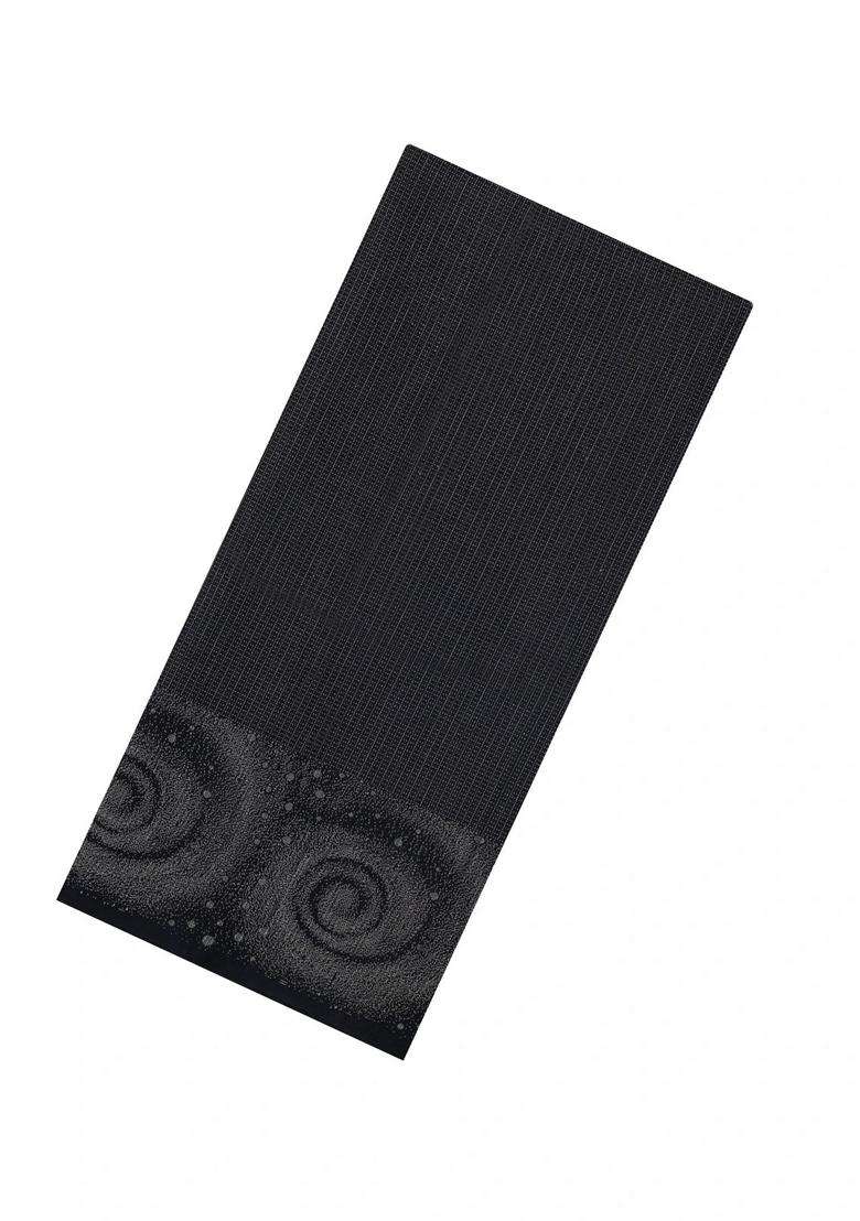 Black Handloom Soft Silk Saree With Dotted Zari Stripes With Buttas And Brocade Design For Women - Indya