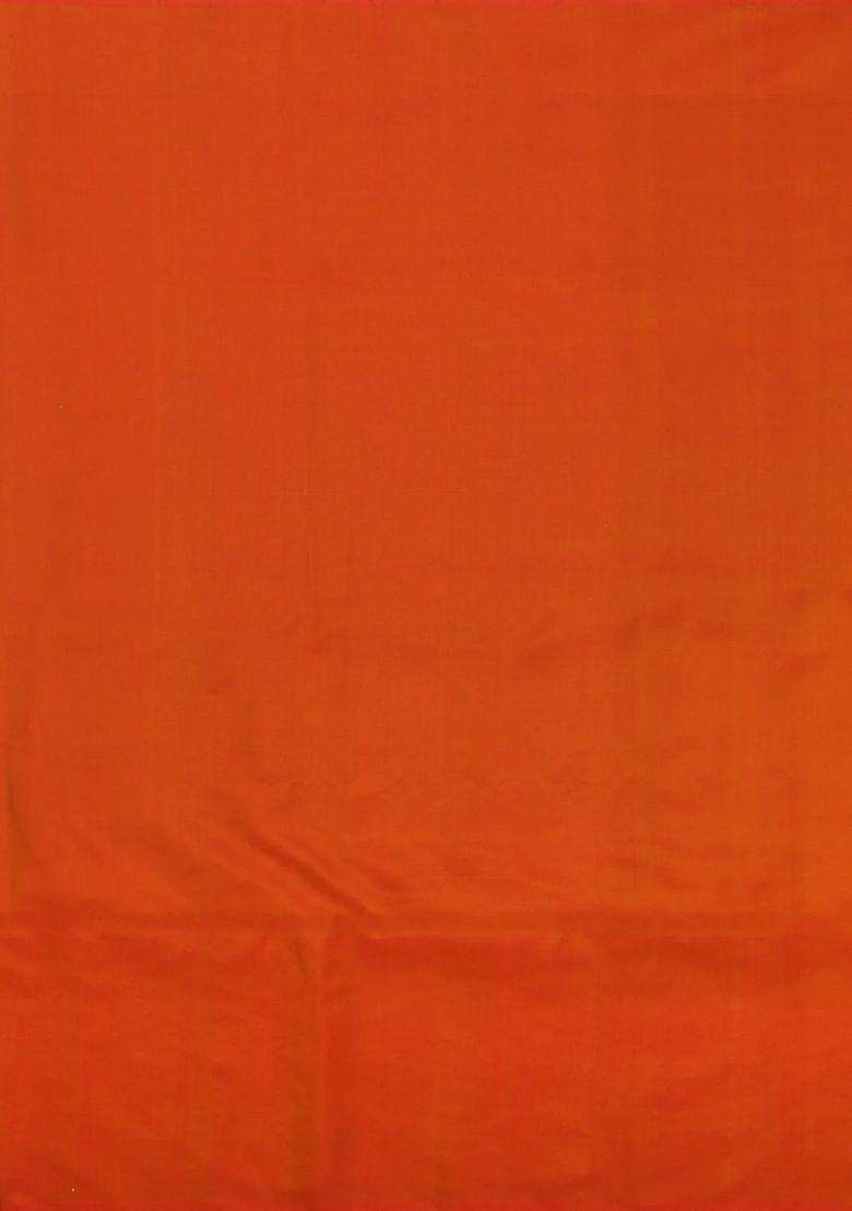 Oil Mustard Handloom Soft Silk Saree With Floral Buttas With Buttas And Brocade Design For Women - Indya