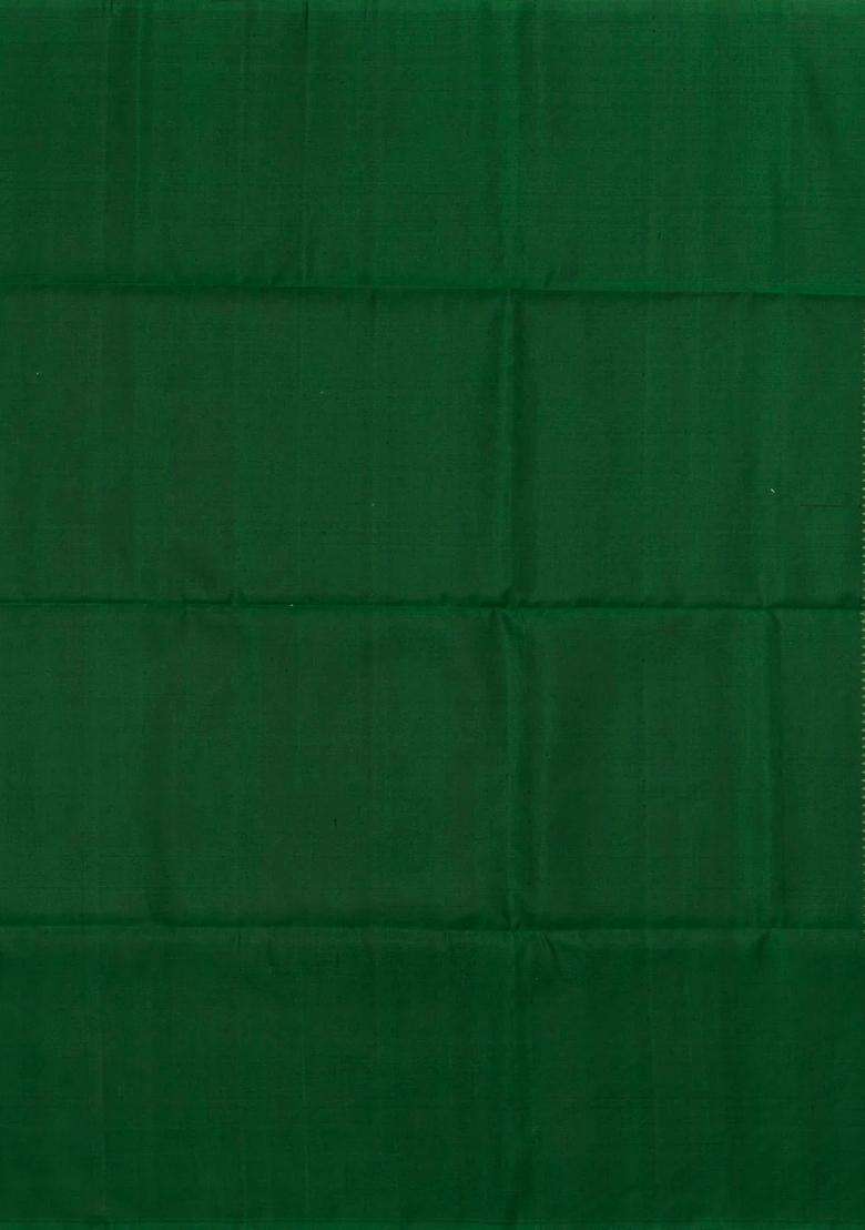 Pink Handloom Soft Silk Saree With Tie Dye Motifs Contrast Pallu With Buttas And Brocade Design For Women - Indya