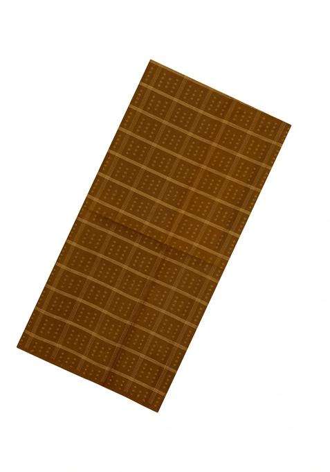 Dark Olive Handloom Soft Silk Saree With Checks Diamond Motifs With Checks And Stripes Design For Women