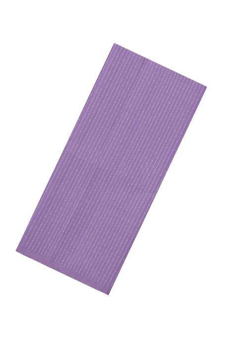 Lavander Lavender Handloom Soft Silk Saree With Floral Stripes Contrast Pallu With Checks And Stripes Design For Women