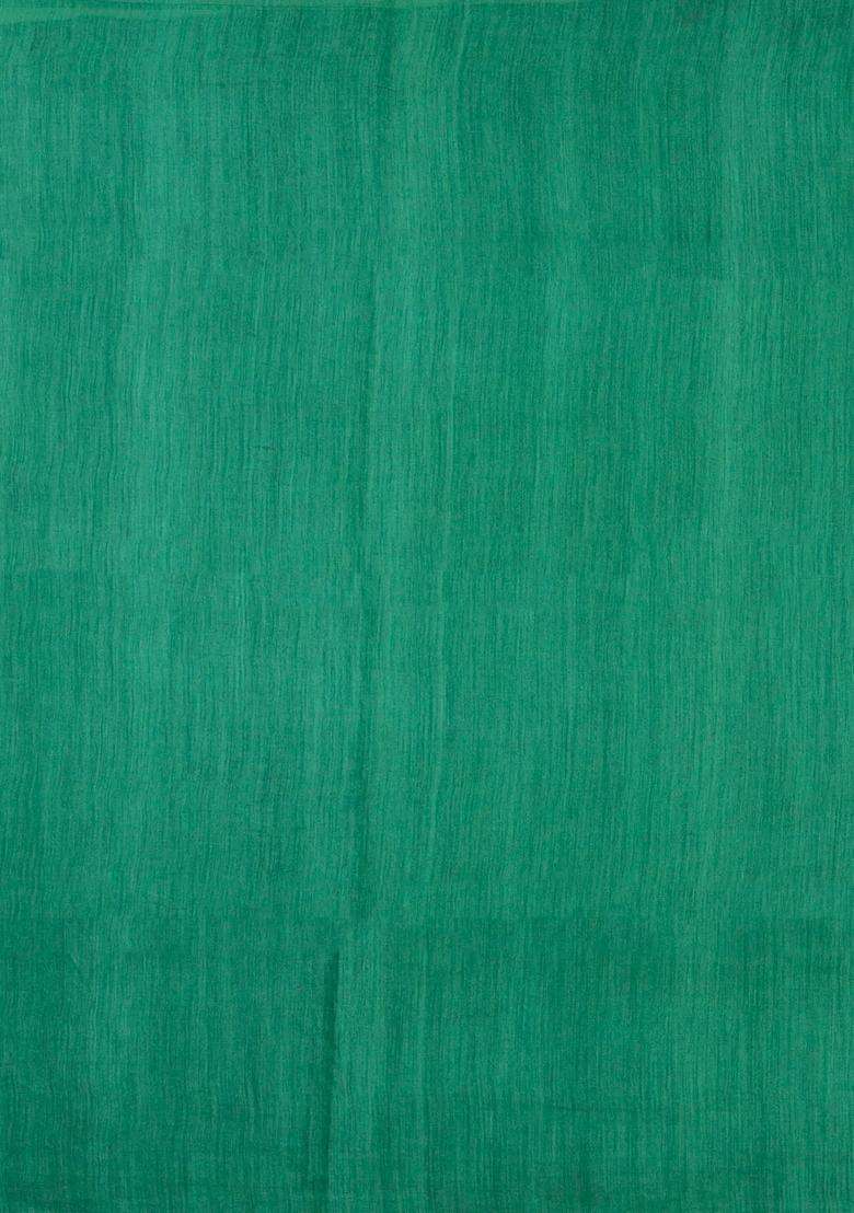 Lilac Woven Tussar Silk Saree With Contrast Pallu With Traditional Woven Design For Women - Indya