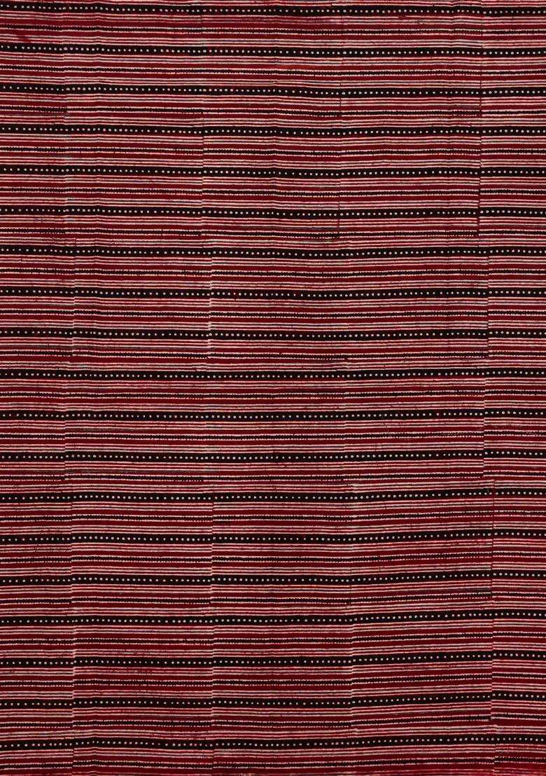 Black Woven Bengal Cotton Saree With Contrast Border With Traditional Woven Design For Women - Indya