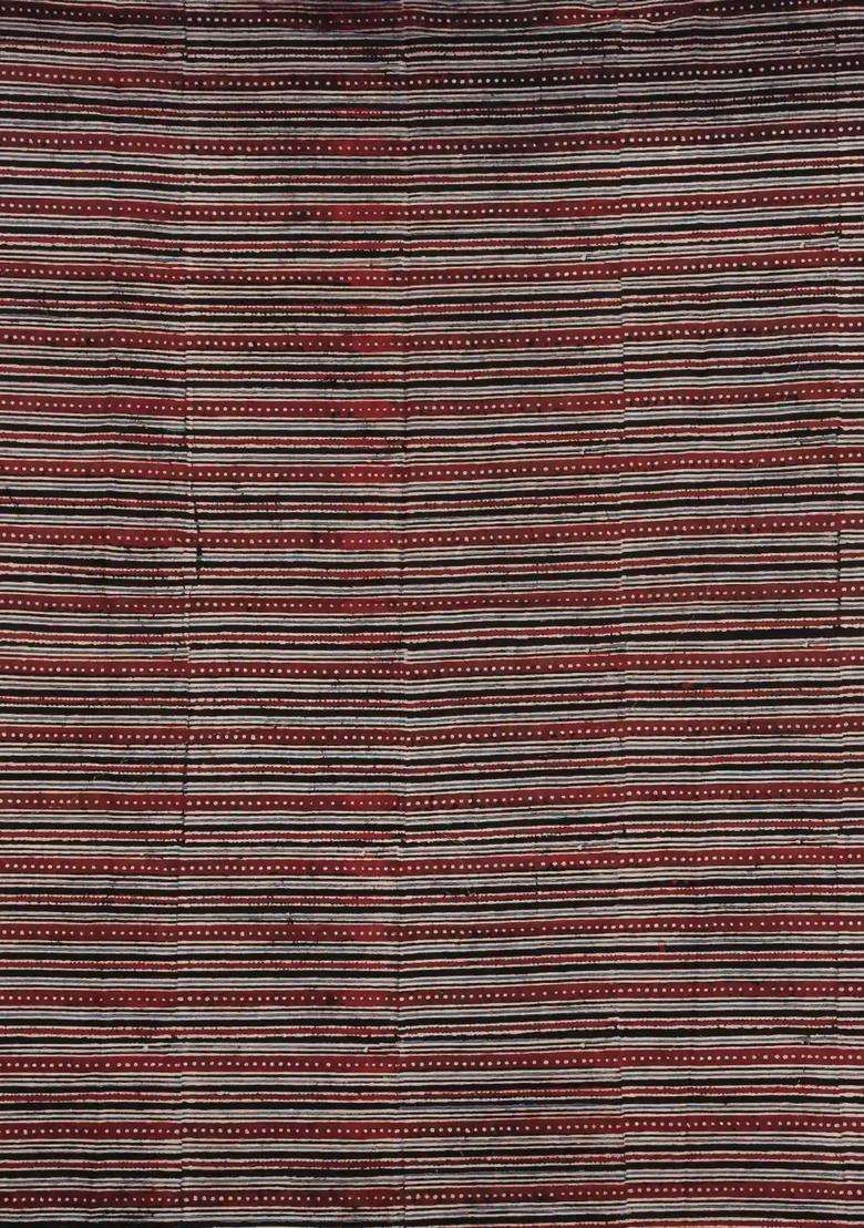 Beige Woven Bengal Cotton Saree With Contrast Border With Traditional Woven Design For Women - Indya