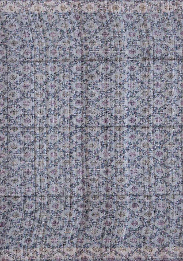 Chestnut Pink Chesnutt Pink Handloom Dupion Silk Saree With Checks Printed Pallu For Women - Indya