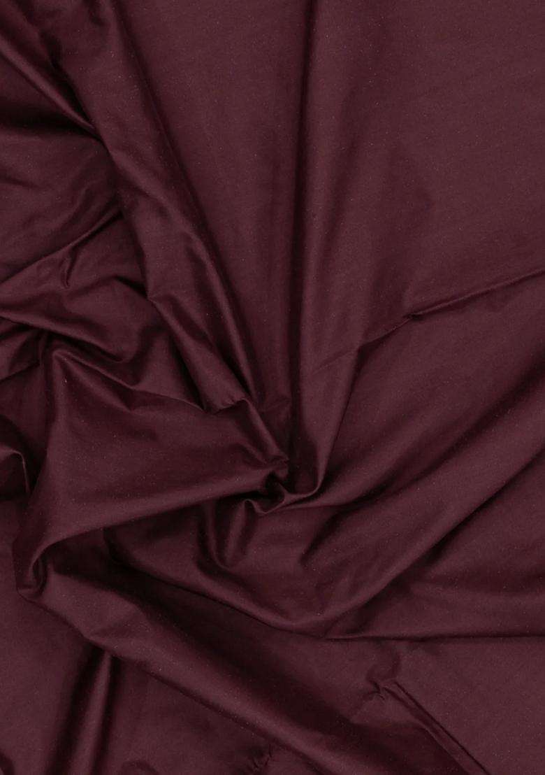 Dark Brown Handloom Pochampally Ikat Silk Saree With Tie Dye Motifs With Printed Design For Women - Indya