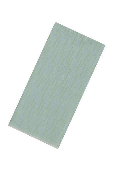 Mint Green Printed Blended Exclusive Chanderi Silk Cotton Saree With Jhalar For Women