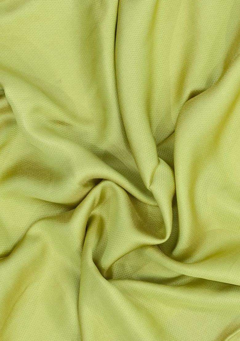 Mint Green Woven Synthetic Blended Art Silk Saree With Embroidered Border For Women - Indya