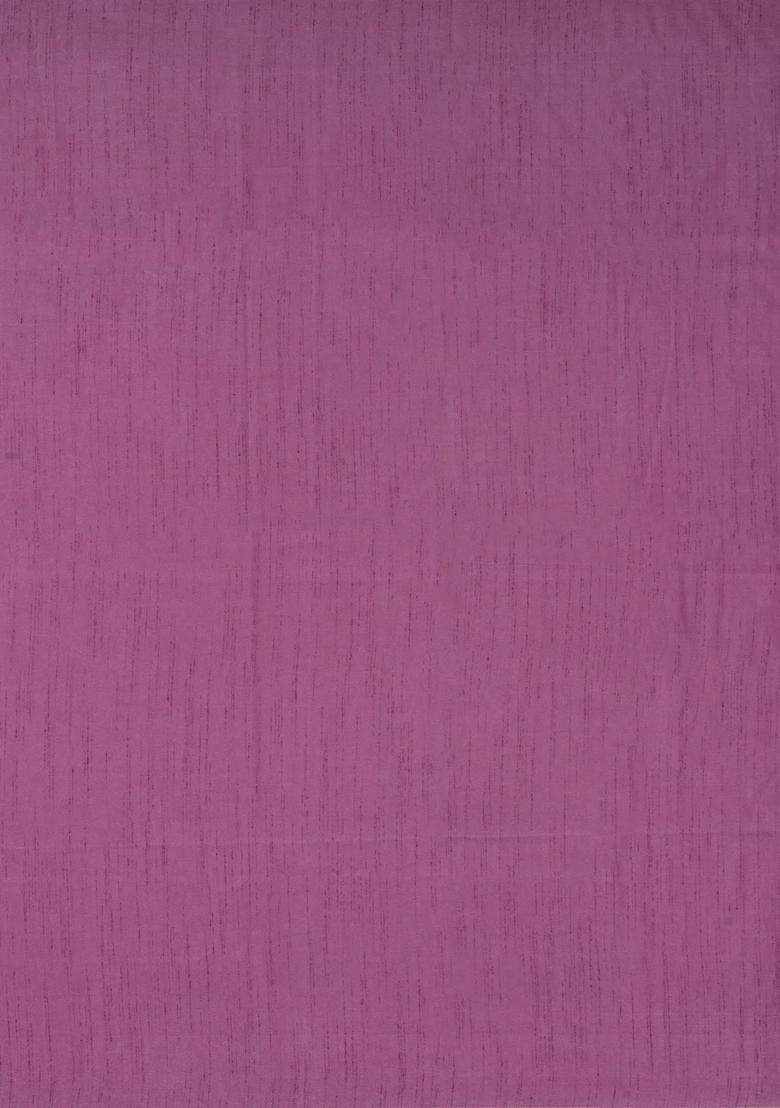 Dusty Pink Woven Art Dupion Art Silk Saree With Floral Zari Motifs With Buttas And Brocade Design For Women - Indya