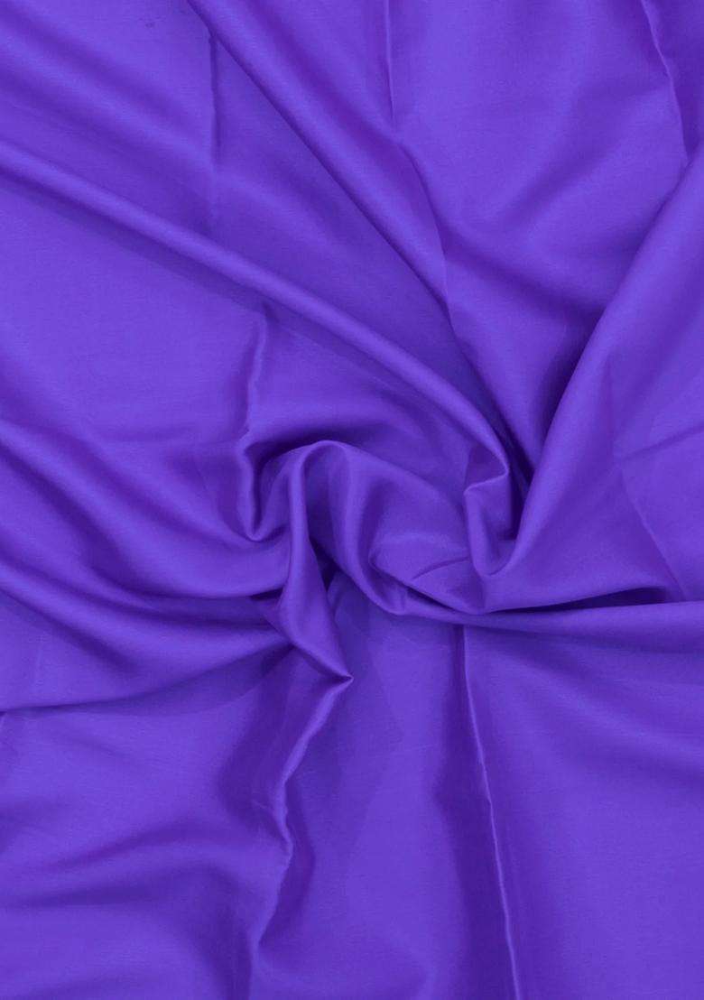 Lavander Lavender Woven Mysore Silk Saree With Zari Border With Traditional Woven Design For Women - Indya