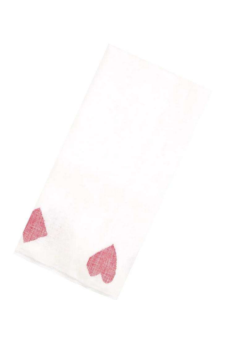 White Handloom Linen Saree With Flower Motifs With Traditional Woven Design For Women - Indya