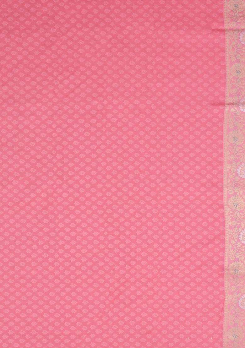 Grey Woven Aura Art Silk Saree With Zari Buttas Contrast Border With Jhalar With Buttas And Brocade Design For Women - Indya