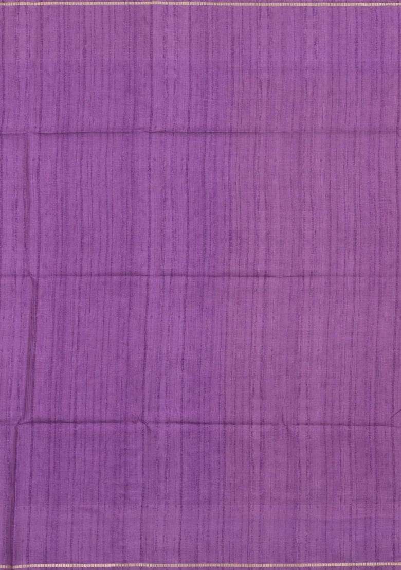 Beige Printed Synthetic Dupion Art Silk Saree With Checks Contrast Border For Women - Indya
