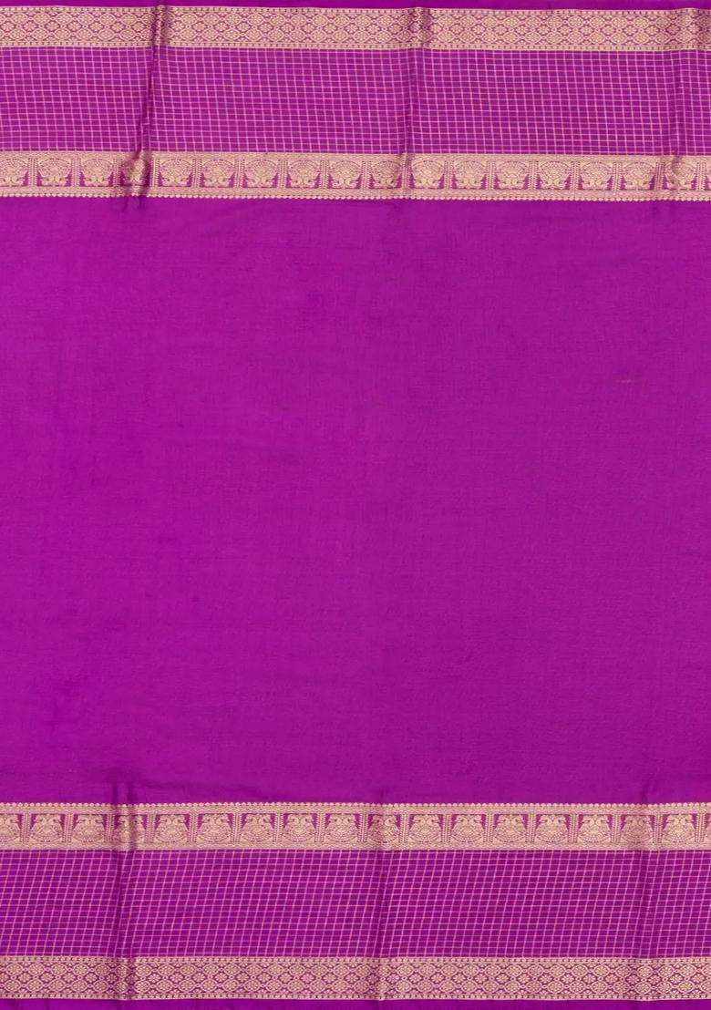 Pink Woven Blended Viscose Art Silk Saree With Zari Buttas With Buttas And Brocade Design For Women - Indya