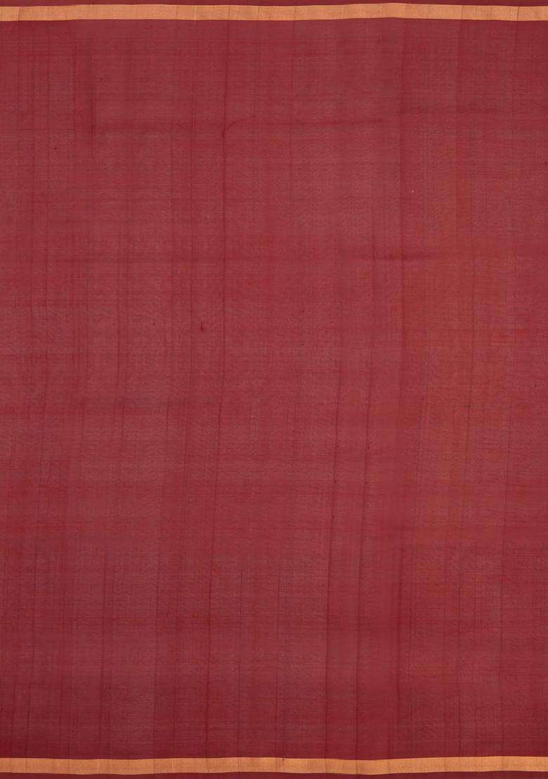 Cream Handloom Uppada Silk Saree With Mango Motifs Contrast Pallu With Buttas And Brocade Design For Women - Indya
