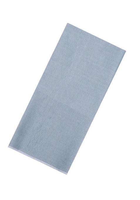 Grey Woven Tussar Silk Saree With Stripes With Checks And Stripes Design For Women