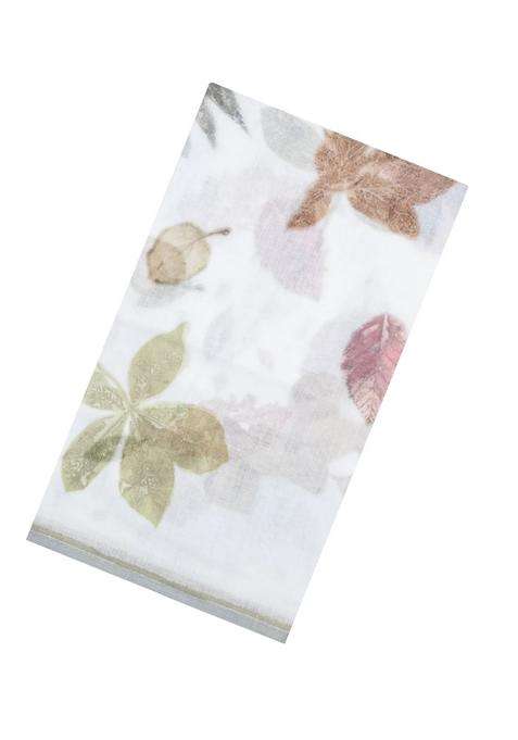 White Printed Synthetic Kota Art Silk Saree Zari Border With Jhalar For Women