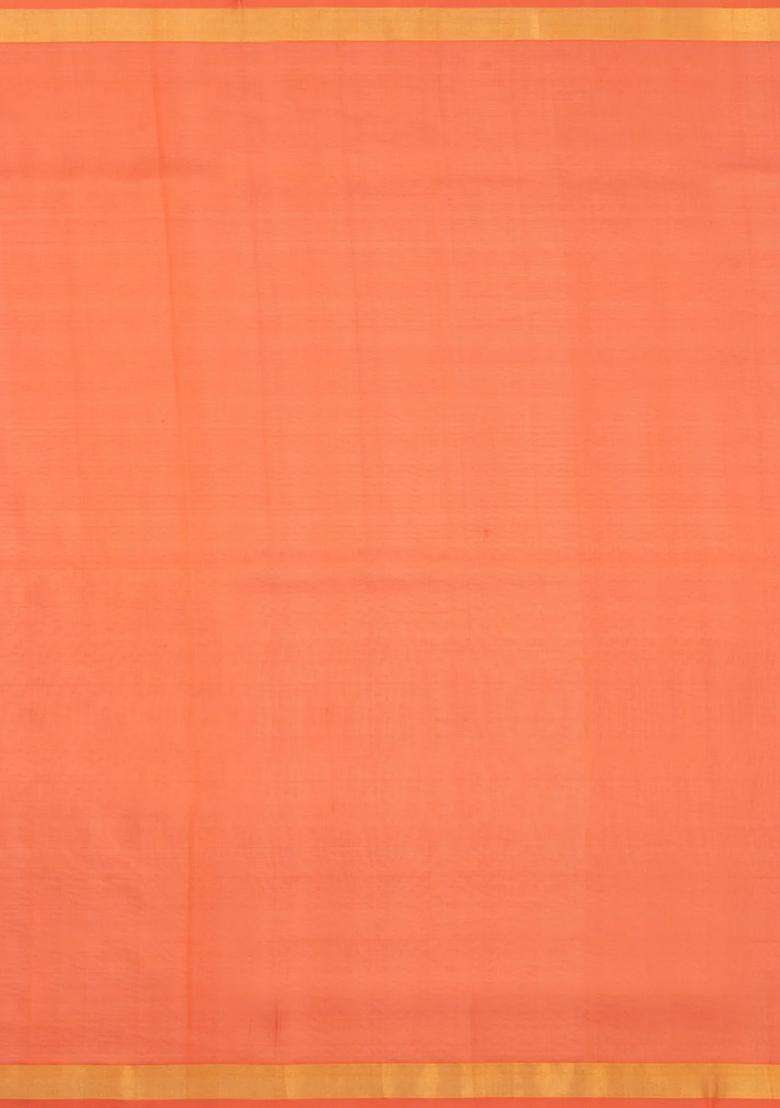 Lilac Handloom Uppada Silk Saree With Meena Buttas With Buttas And Brocade Design For Women - Indya