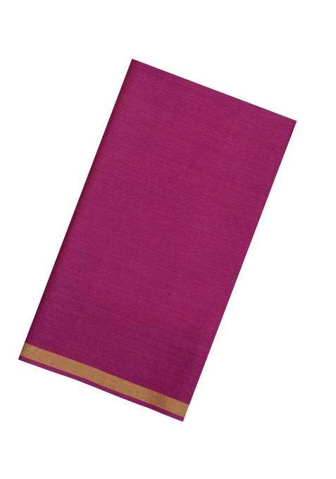 Pink Woven Tussar Silk Saree With Zari Border With Traditional Woven Design For Women