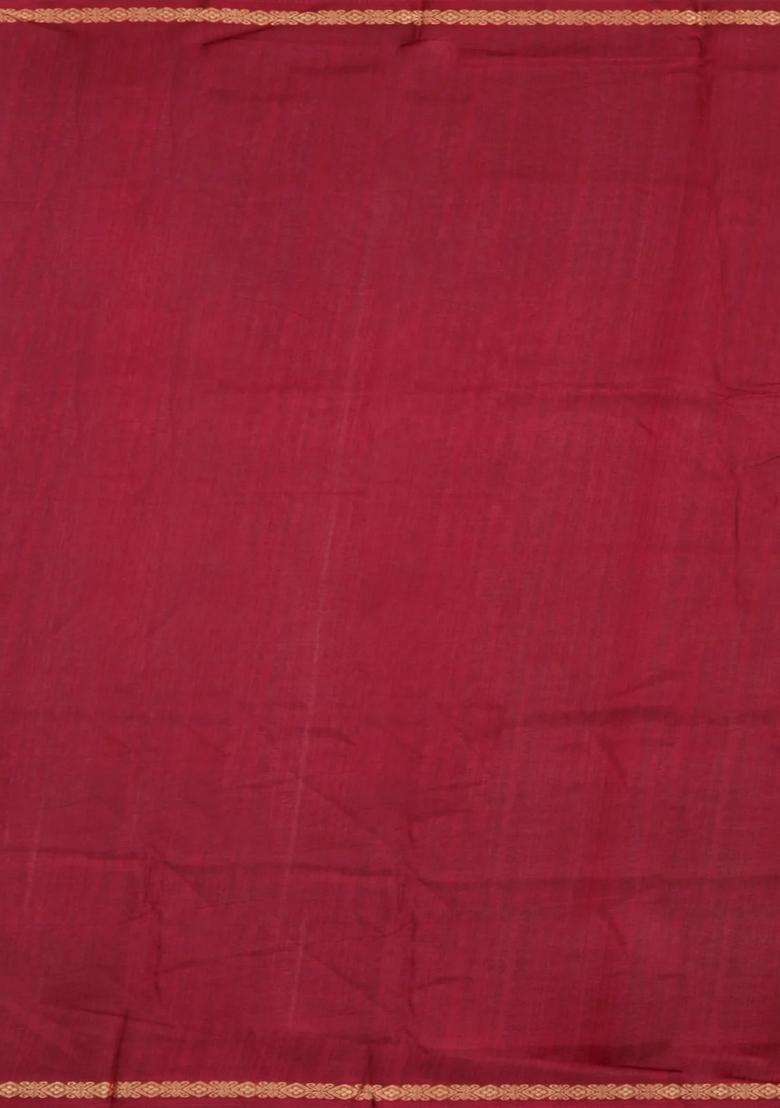 Beige Printed Synthetic Dupion Art Silk Saree With Contrast Border For Women - Indya