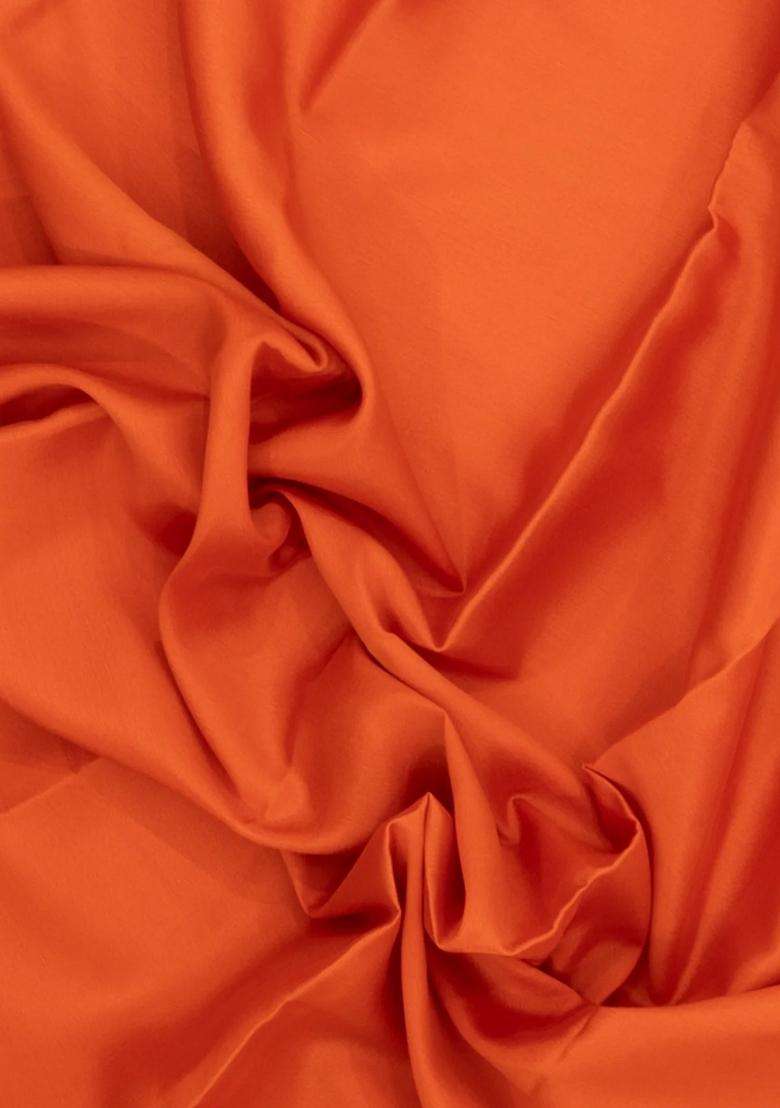 Red Woven Mysore Silk Saree With Contrast Zari Border With Traditional Woven Design For Women - Indya